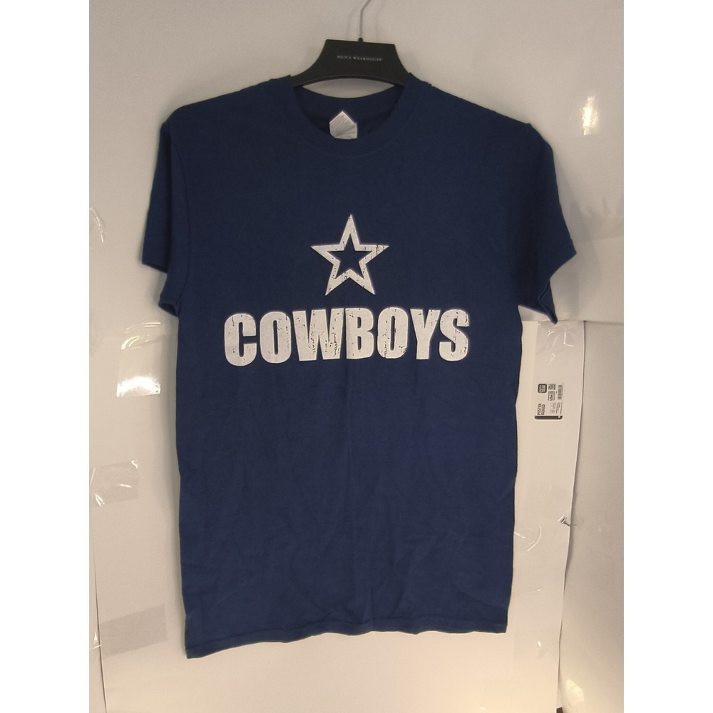Dallas Cowboys Shirt Mens Small Blue NFL Football Graphic Tee Logo